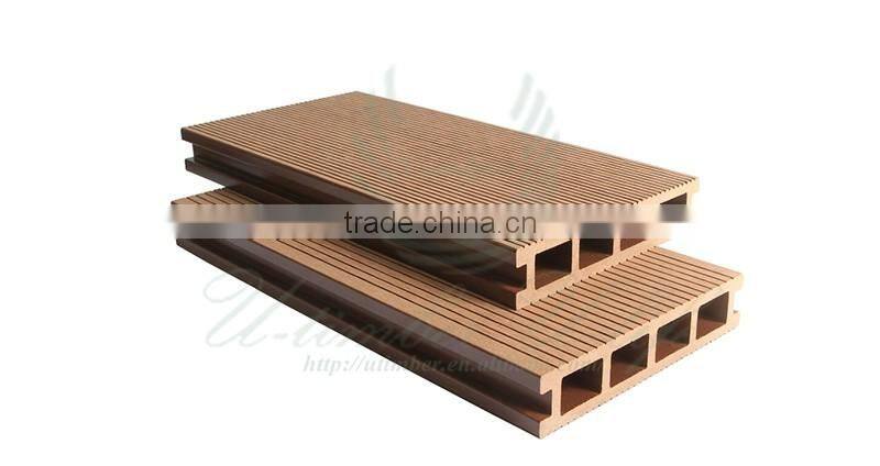 Engineered recycled teak PVC boat decking beam