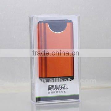 5V 6000mah +LED Accent light Portable/Emergency Mobile Power Bank supply One year warranty