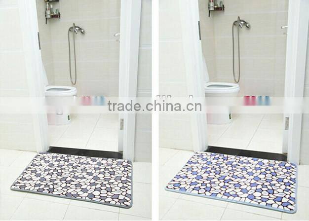 Hot Sale Soft Memory Foam Bath Mat For Bathroom
