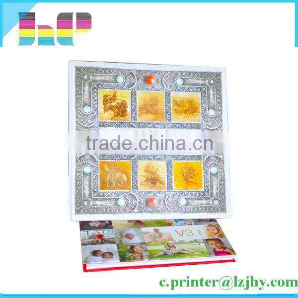 A4 Classic Black and White Hardcover Book Printing