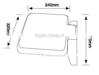 Newest Arrival Wall Mounted Folding Shower Seat TX-116B