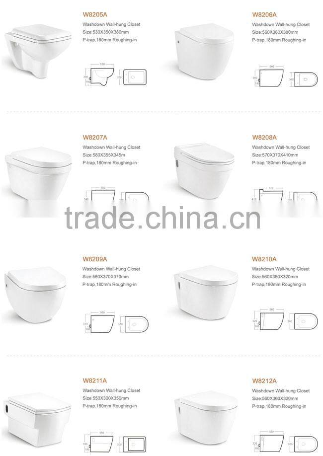 Wall Mounted WC Toilet