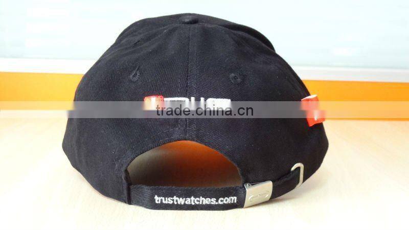 100% cotton promotion hat with embroidery logo