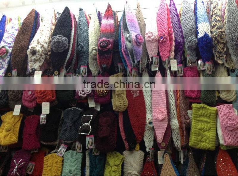 Wholesale Good Quality Fashion Trendy Lady Women's LOGO Custom Headband