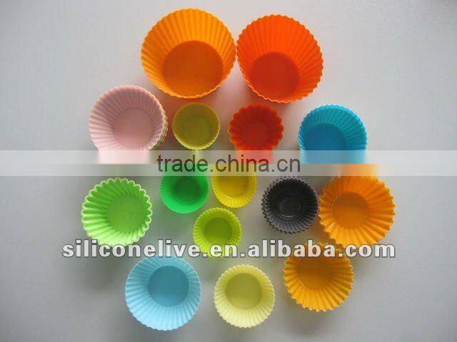 2014 Colorful Heart Chocolate Cake Mold