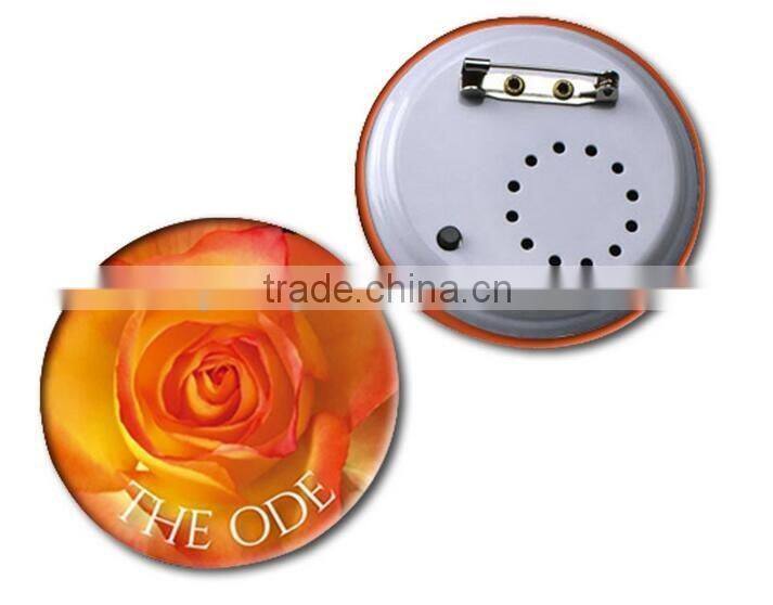 Personalized Music Sound Metal/Plastic Badge Voice Badge