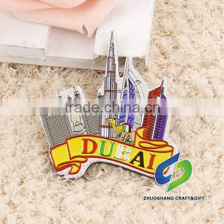 3D aluminum foil paper fridge magnet