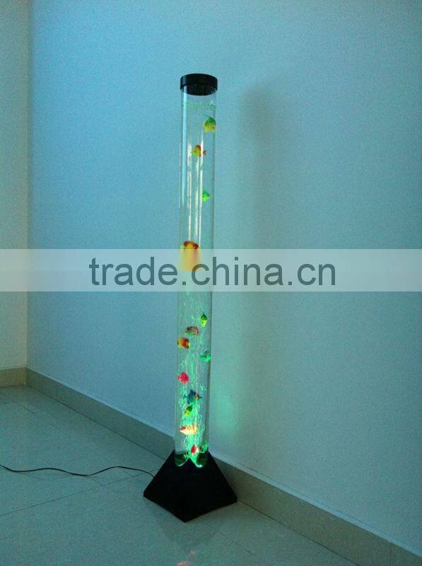 120cm led large bubble fish lamp with remote control, sensory light novelty