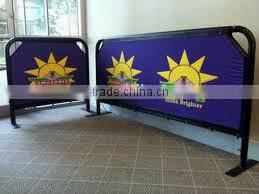 Cafe Wind Barrier With Customer Logo Printing