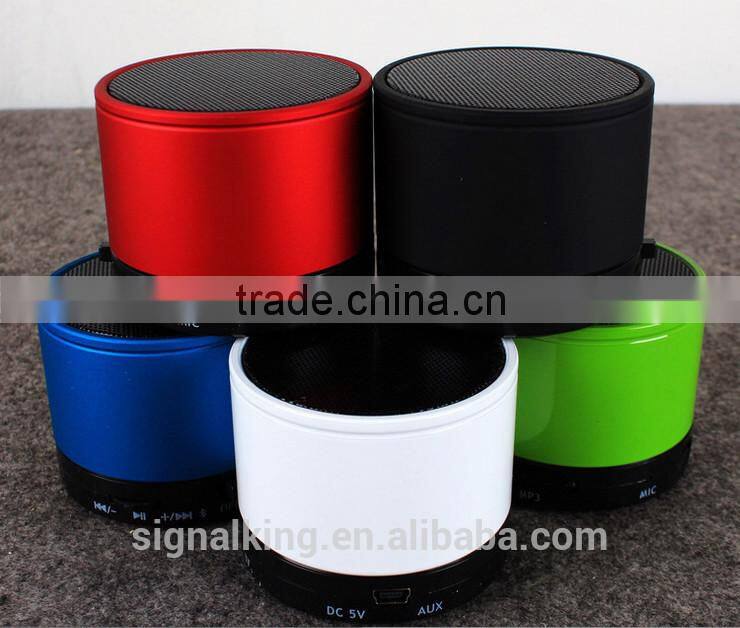 Free Sample Wholesales S10 Portable Bluetooth Speaker MINI Bluetooth Speaker With TF Card and FM.