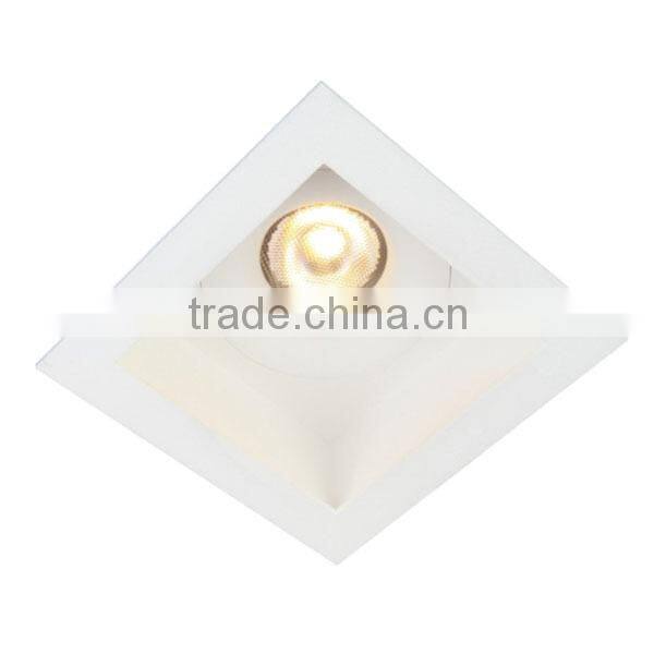 IP54 Fixed Ceiling Recessed Round 7W COB LED Spot Light