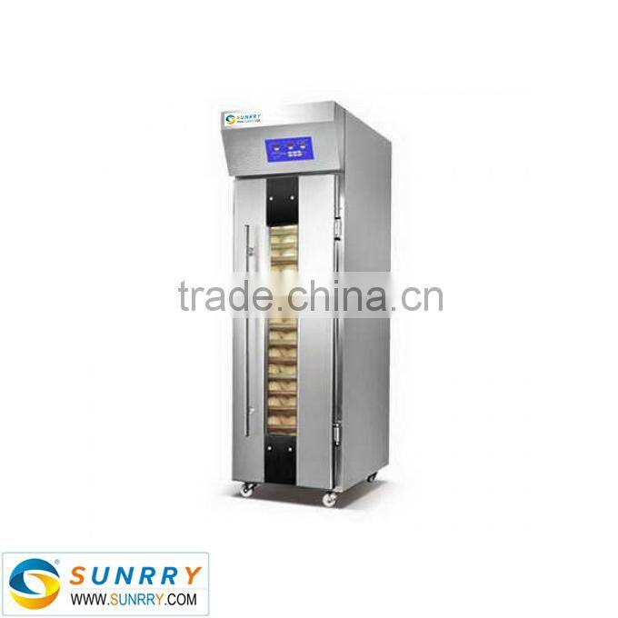 Industrial bakery equipment digital single door 16 trays bakery prover industrial fermentation machine bread