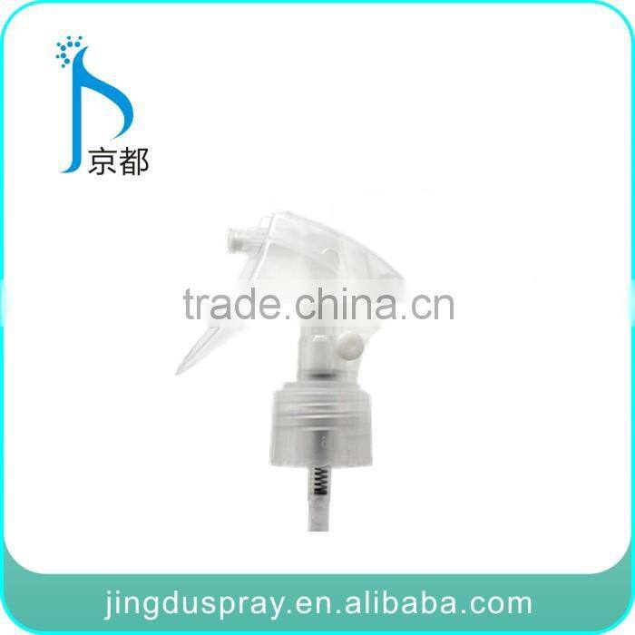 yuyao plastic Transparent deep green mini trigger sprayer JD-202A