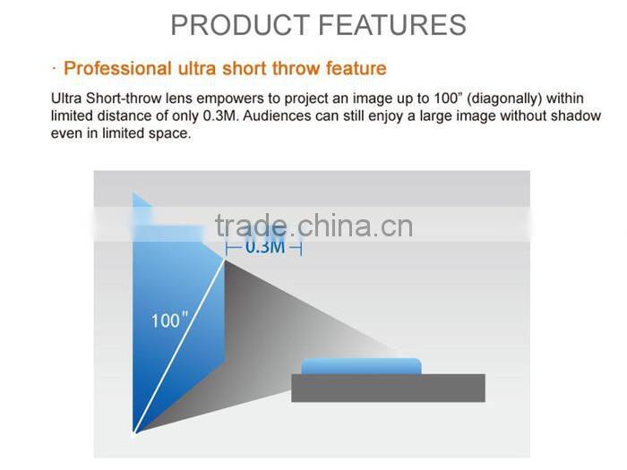 HD 1080P Outdoor Laser Projector 10000:1 With HDMI,VGA,USB,SD Card AUDIO 10000:1