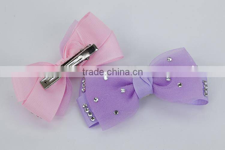 Baby girl jewelry fashion hair clips top oem hair head accessory snap yiwu hair barrettes bows for girl clips