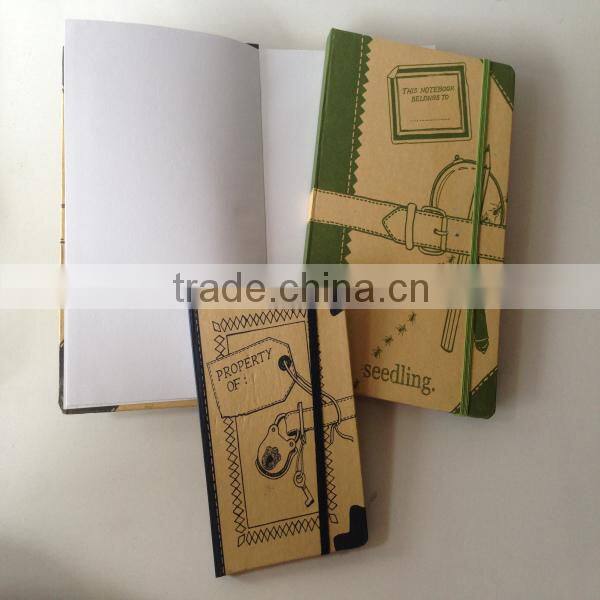 Hardcover Notebook with Elastic Closure