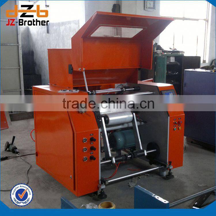 fabric slitting and rewinding machine