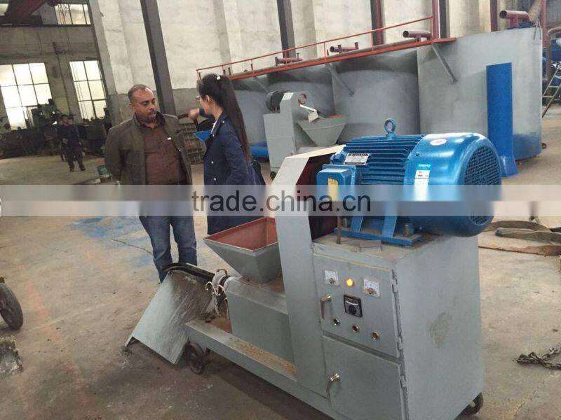 Wood sawdust briquette charcoal making machine for BBQ