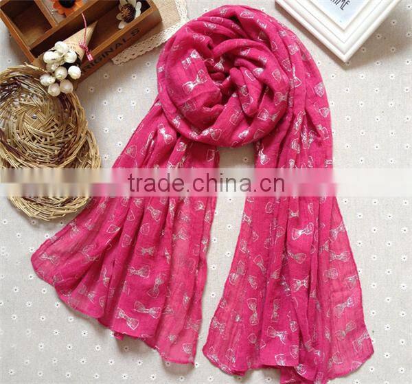 wide 100% cotton pashmina shawl scarf for women