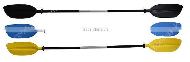 Detachable oval blade kayak paddle with various color can print logo