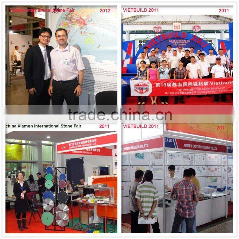 Single arm high efficiency multi-blade stone cutting machine