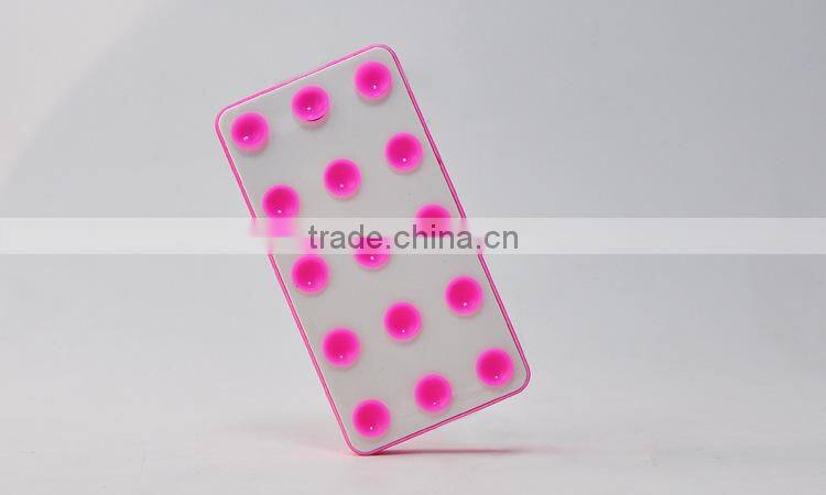 AK-01China factory supply 4000mah sucker power bank Chuck mobile power polymer ultra external battery backup