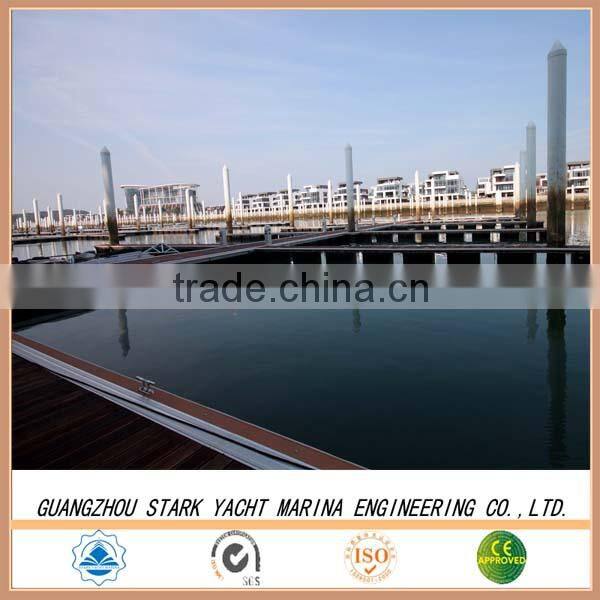 Heavy duty hot dipped galvanized steel frame floating dock