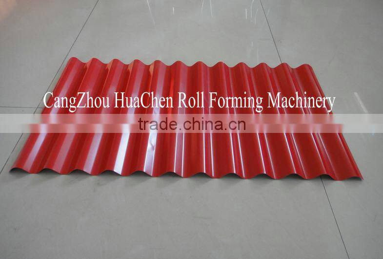 Cold Steel Corrugated Sheet Metal Roof Making Machine Equipment from China