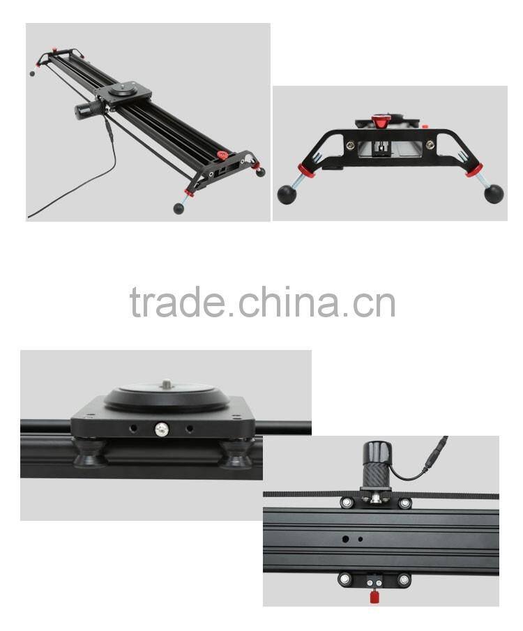 120cm Aluminium alloy auto pan shot wide angle shot time lapse shot dslr camera motorized slider