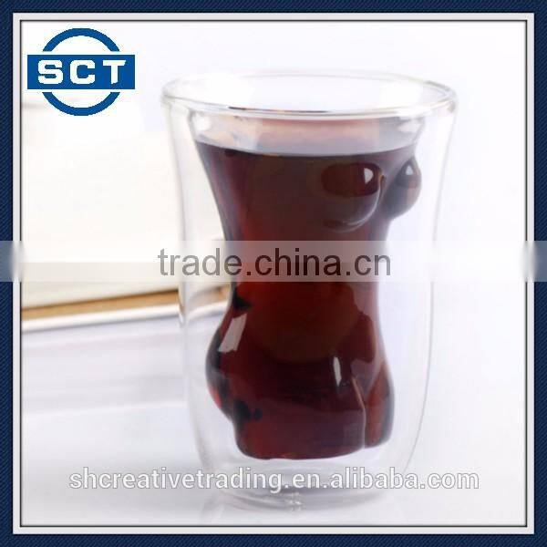 150ml Transparent Party Wine Glasses Sexy Woman Cocktail Wine Glass