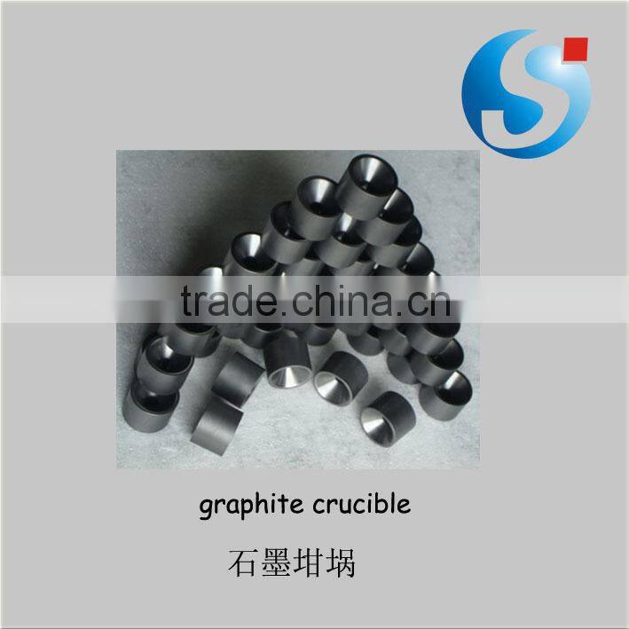 Graphite carbon crucibles