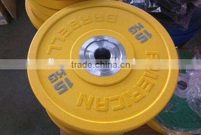 PU (CPU) whole Weight plate/olympic weight plate/coated competition weight plate/bumper plate/quality plate