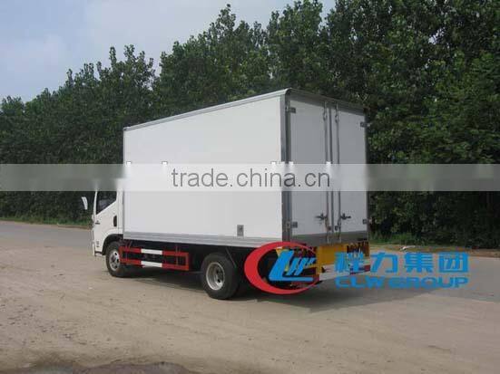 YUEJIN 4X2 china cooling van truck