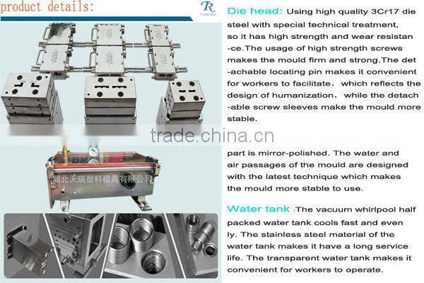 Wood Plastic Composite Mould For Arbor Slats Balcony Railings