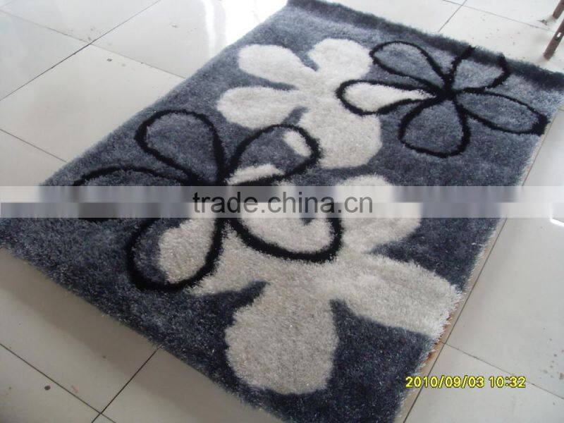 South Korea silk soft hand tufted carpet
