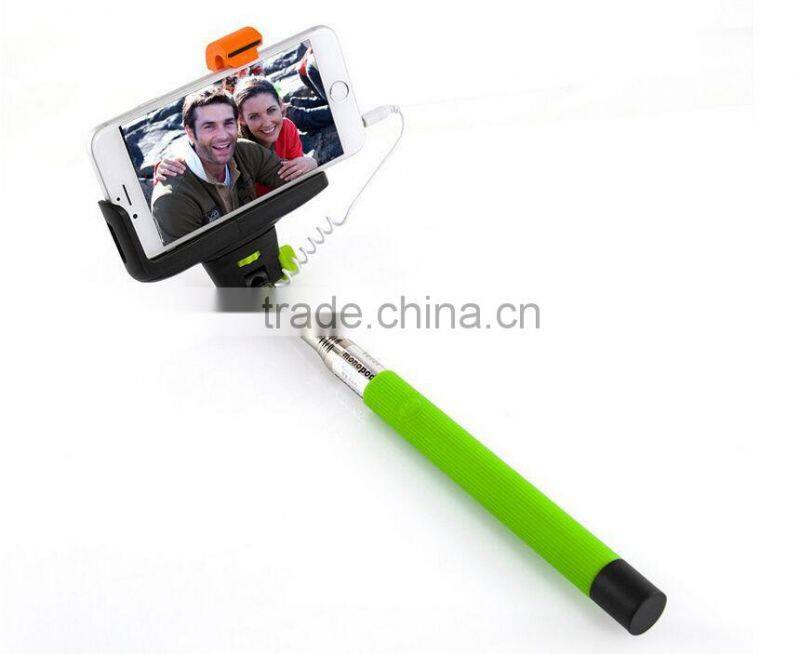 Z07-5 Handheld Wireless Bluetooth Selfie Stick Timer Monopod Extendable For iPhone Mobile Phone