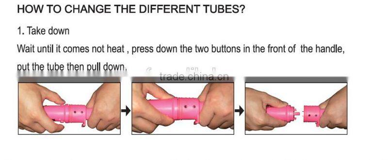 2016 hottest interchangeable hair curling tools