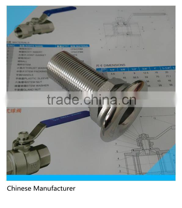 SS 1" Intake Water Strainer with BSPT Taper Male Thread