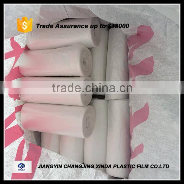 garbage bags for car/colored drawstring trash garbage bag