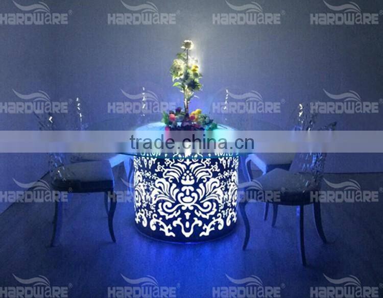 Transparent Crystal Royal Chairs for Hotel Party