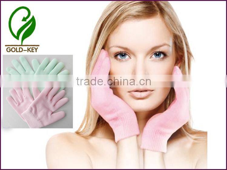 2015 pupolar hand gel mask, gel gloves for hand beauty