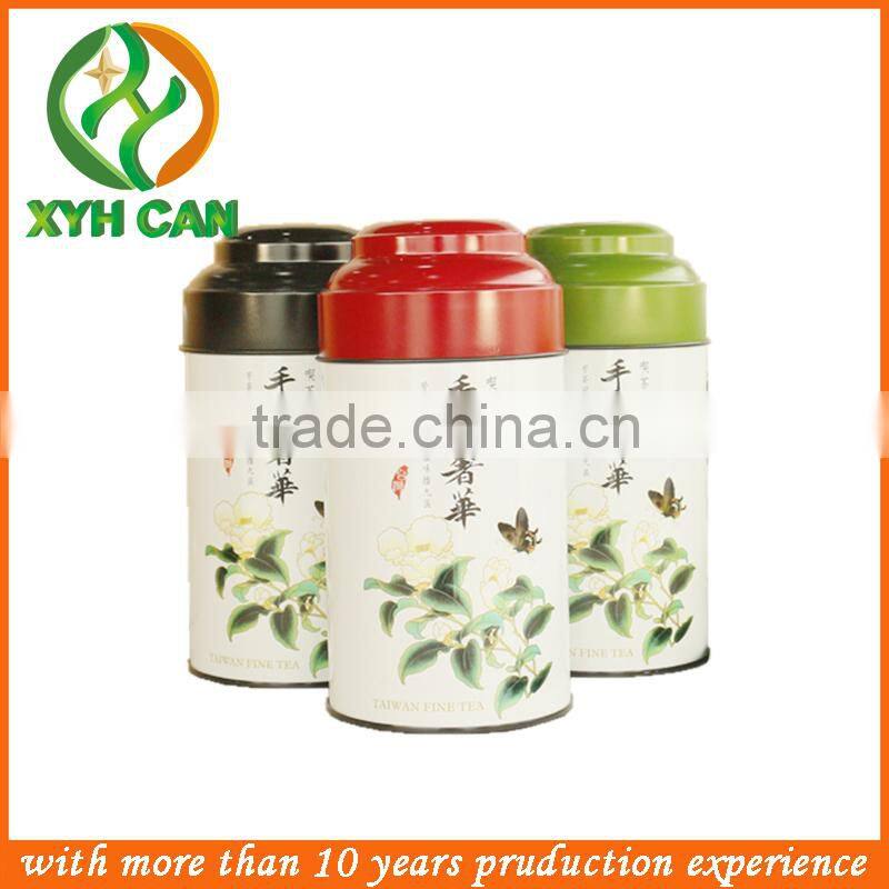 Factory direct sales 125*90*60mm tea tin box can color printing