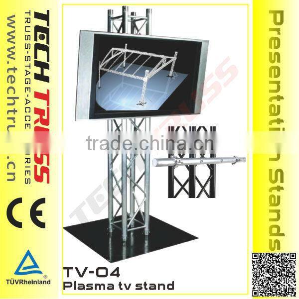 Aluminium fashion TV Stand , Aluminum truss modern TV stand for sale