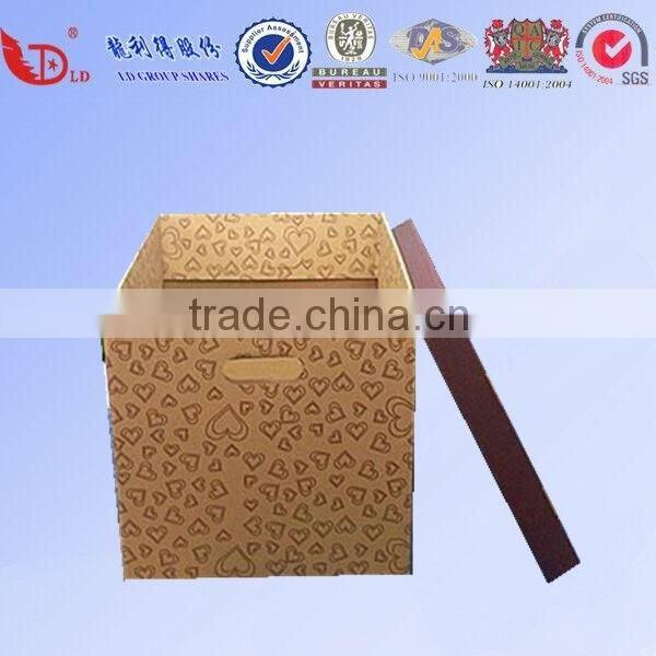 Wholesale Cheap custom logo printed recycle carton box