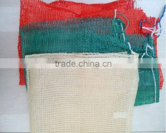 colorful mesh bag for vegetables and fruits like potato/garlic/orange etc
