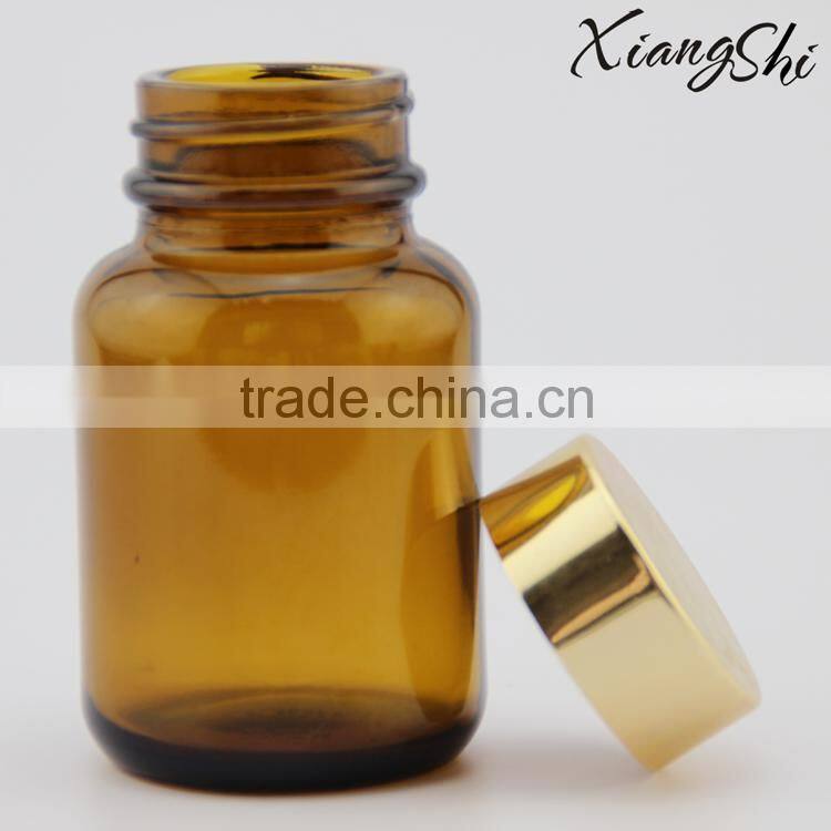 120ml amber pharmaceutical glass bottles with screw cap