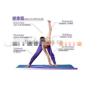 Polyester with metal yoga strap