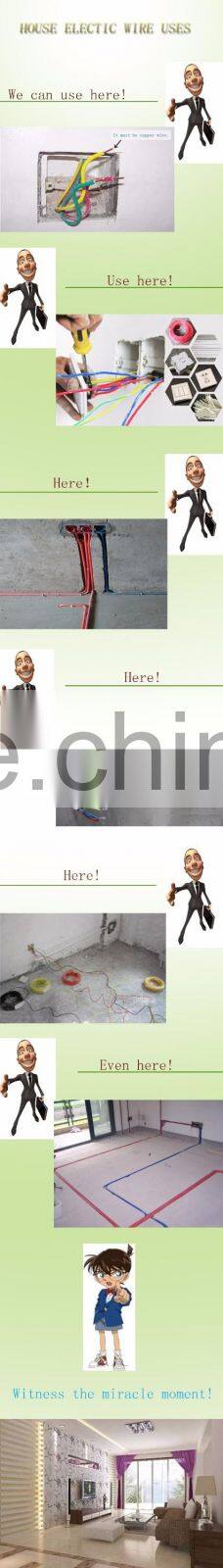 copper conductor energy cable, twin and earth 2.5mm2 PVC Wire