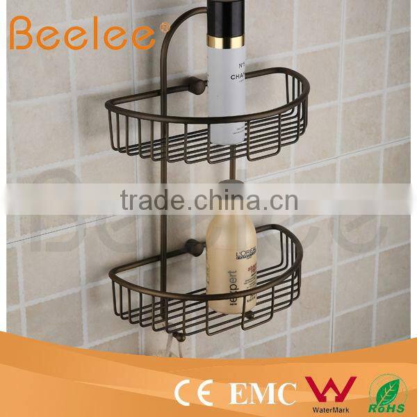 Luxury Black Oil Rubbed Brass Bathroom Shower Bath Wall-mount Soap Basket Dish&Holder