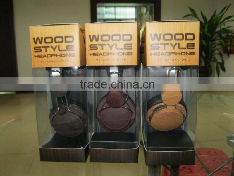 wooden proof headphone for PC
